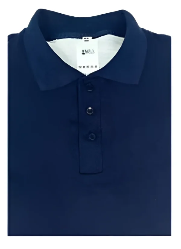 polo bleu