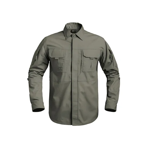 Chemise fighter vert olive