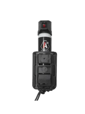 Porte-aérosol de défense noir 50, 75 et 100ml Bungy 8BL18
