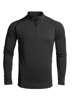 Sweat zippé noir Thermo Performer -10°C -20°C