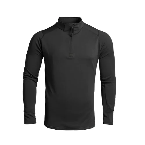 Sweat zippé noir Thermo Performer -10°C -20°C
