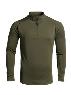 Sweat zippé vert Thermo Performer -10°C -20°C