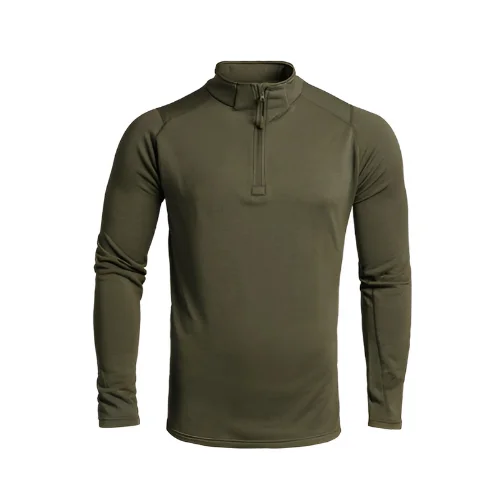 Sweat zippé vert Thermo Performer -10°C -20°C