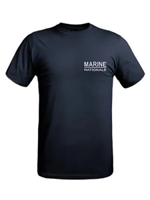 Tshirt Marine Nationale texte