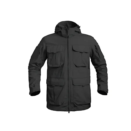 Veste Longue FIGHTER noir