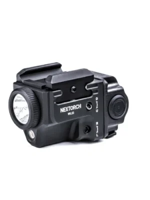 Lampe Tactique WL22 avec pointeur laser pour arme de poing