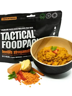 Ration de survie lentille stroganoff